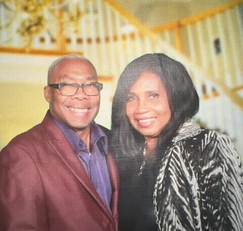 Derrick Ward and Cynthia Ward together at Thunders Tabernacle Ministry of Christ